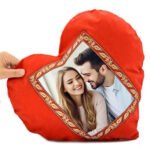 Fotoğraf Baskılı Kişiye Özel Kalp Yastık