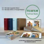 100 adet Albümlü 10x15 Fotoğraf Baskı - Görsel 2