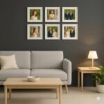 20x20 Yapışkanlı Sök-Tak Çerçeve 9 Adet - Görsel 5