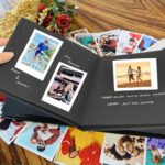 Anı Defteri 20 Adet 6x8 İntax Fotoğraf Baskı, Beyaz Jel Kalem ve Bant Hediye