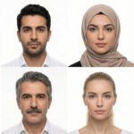 Biyometrik Fotoğraf 6 Adet 5x6 (Resmi Evrak İçin) - Görsel 4