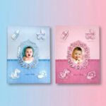 Bebek Anı Albümü – 200 Fotoğraf Kapasiteli (10x15 cm)