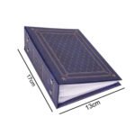 100'lük Deri Görünümlü Fotoğraf Albümü 10x15 cm – 100 Fotoğraflık Anı Albümü - Görsel 5